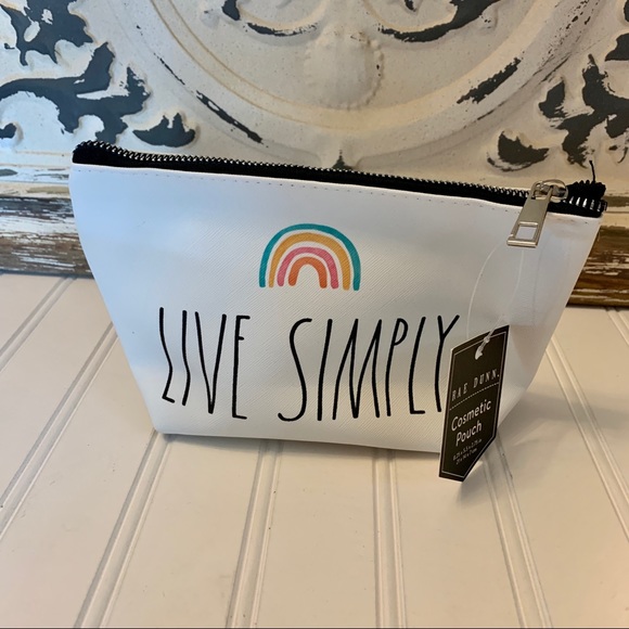 Rae Dunn Rainbow Collection Makup Bag & Jars - Picture 4 of 14